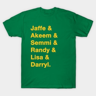 Coming To America Names T-Shirt